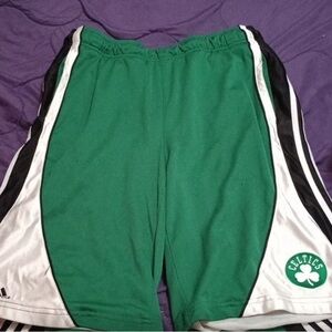 Celtics authentic basketball men’s Adidas shorts